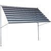 Klemmmarkise 'Premium' wasserabweisend 250 x 170 cm