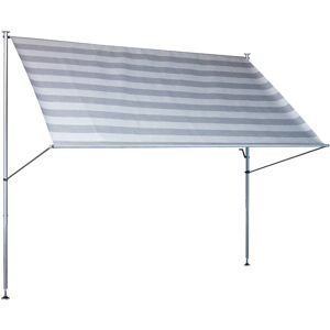 Klemmmarkise 'Premium' wasserabweisend 250 x 170 cm