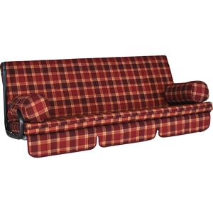 Hollywoodschaukel-Auflage 'Trend Rio' bordeaux 178 x 54 x 9 cm