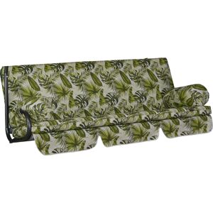 Hollywoodschaukel-Auflage 'Trend Havanna' grün 178 x 54 x 9 cm