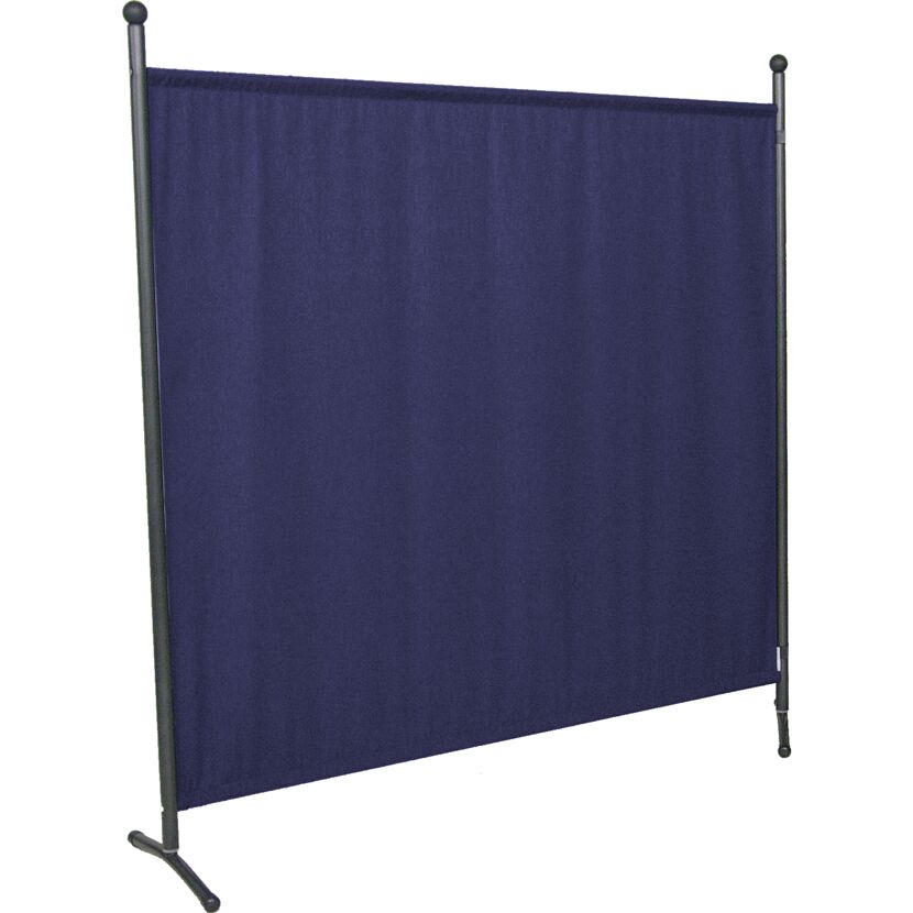 Blaue Stellwand