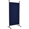 Blaue Stellwand