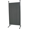 Schwarze Stellwand