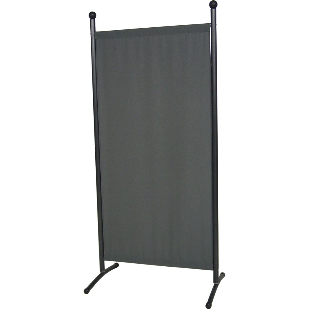 Schwarze Stellwand