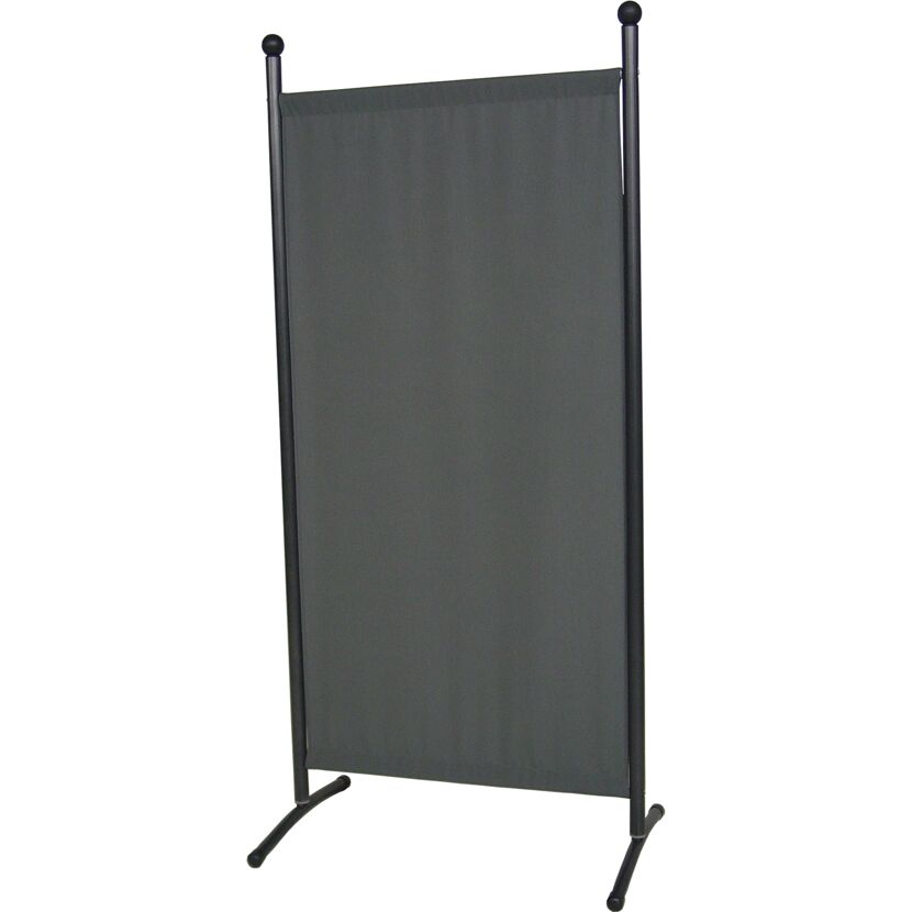 Schwarze Stellwand