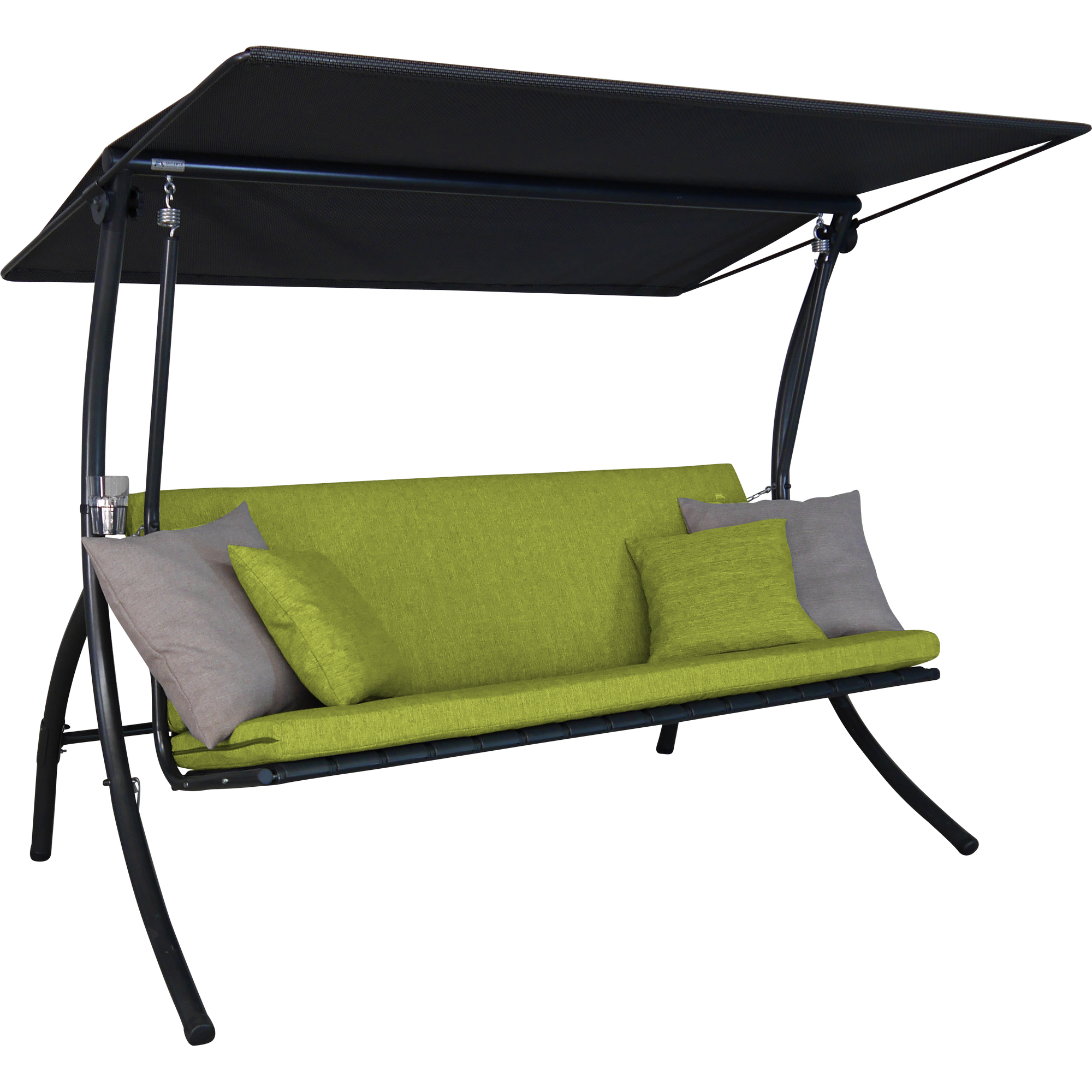 Hollywoodschaukel 'Motion Smart' 3-Sitzer grün 210 x 160 x 145 cm