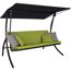 Hollywoodschaukel 'Motion Smart' 3-Sitzer grün 210 x 160 x 145 cm