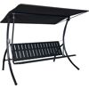 Hollywoodschaukel 'Motion Smart' 3-Sitzer grün 210 x 160 x 145 cm
