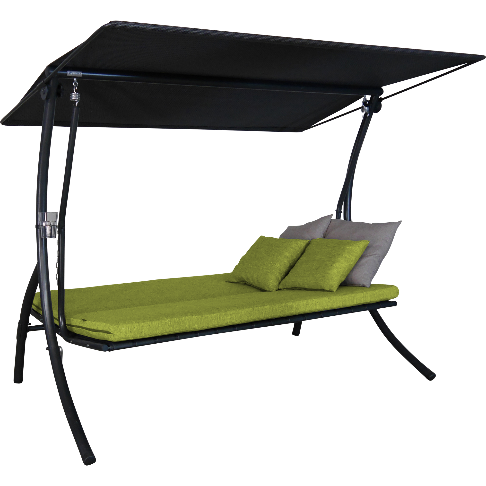 Hollywoodschaukel 'Motion Smart' lime 3-Sitzer 210 x 145 x 160 cm + product picture