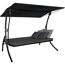 Hollywoodschaukel 'Motion Smart' 3-Sitzer grau 210 x 160 x 145 cm