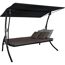 Hollywoodschaukel 'Motion Smart' 3-Sitzer taupe 210 x 160 x 145 cm