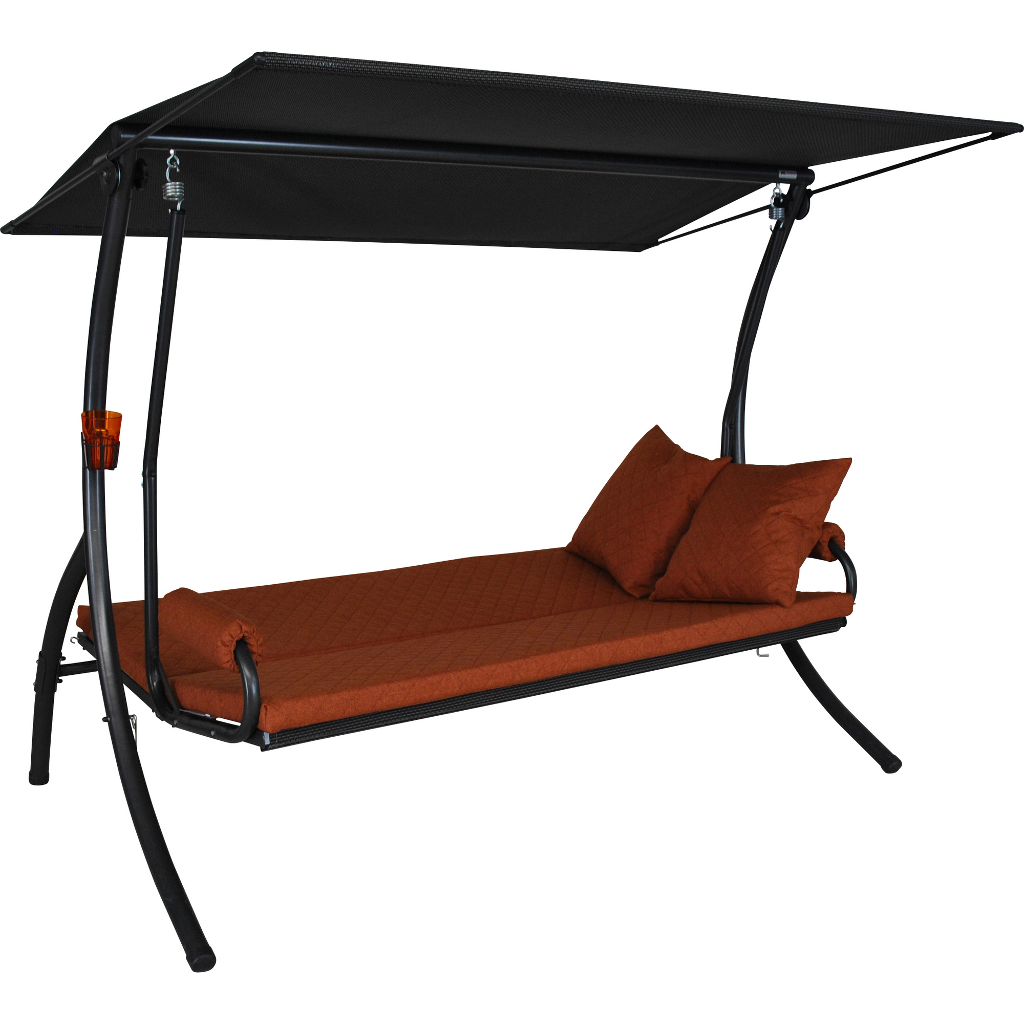 Hollywoodschaukel 'Elegance Joy' 3-Sitzer terrakotta 210 x 160 x 145 cm