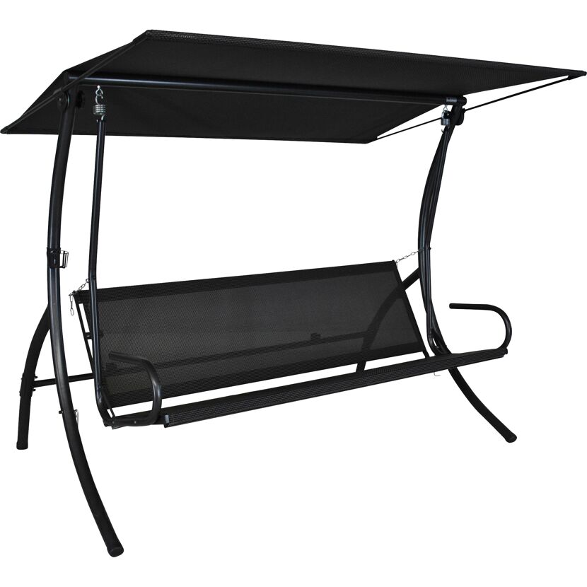 Hollywoodschaukel 'Elegance Joy' 3-Sitzer terrakotta 210 x 160 x 145 cm