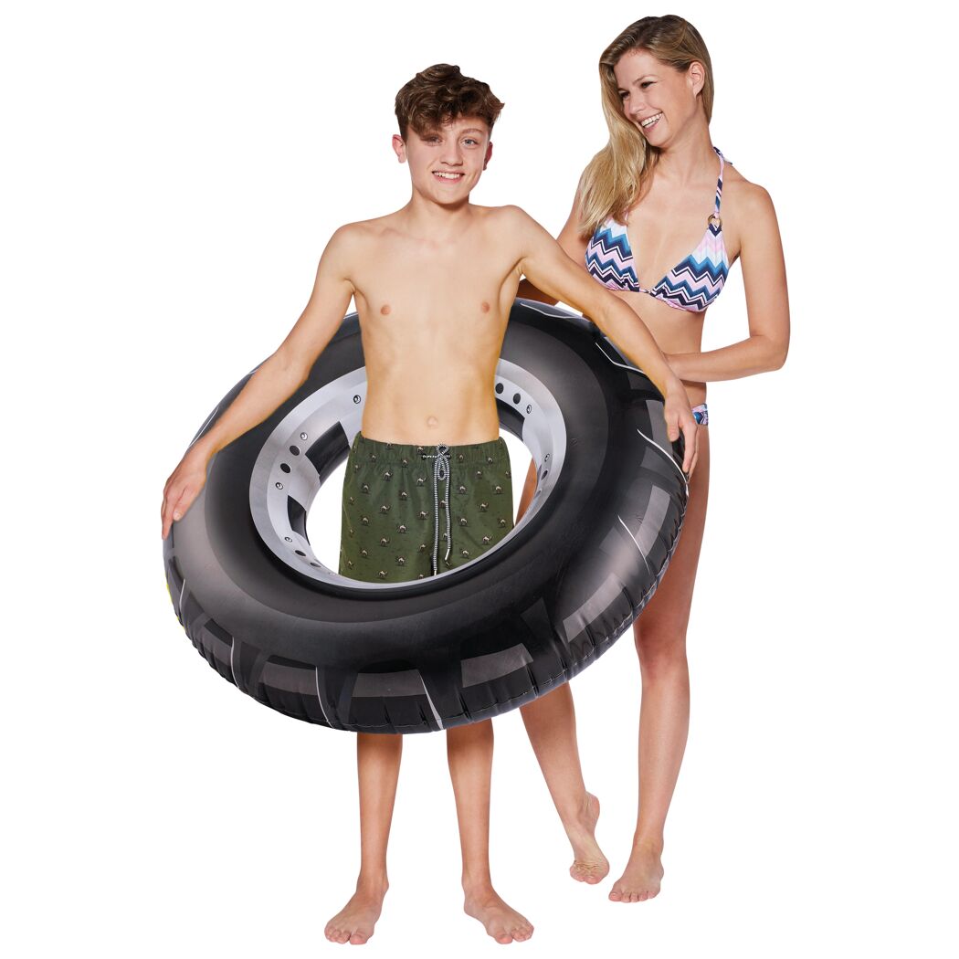 Schwimmring 'Tyre' schwarz/grau Ø 79 cm