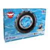 Schwimmring 'Tyre' schwarz/grau Ø 79 cm