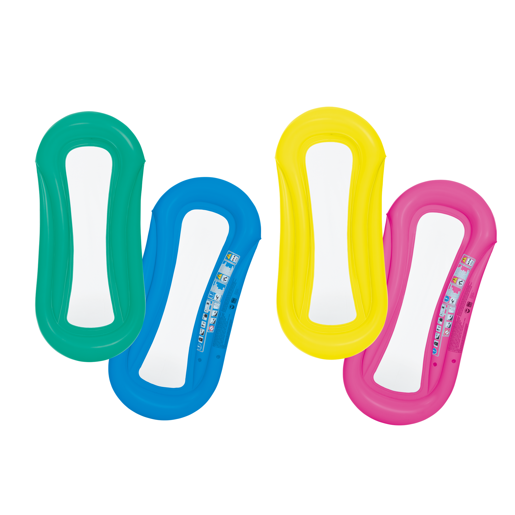 Wasser-Hängematte 67 x 14 x 152 cm 4 Farben sortiert