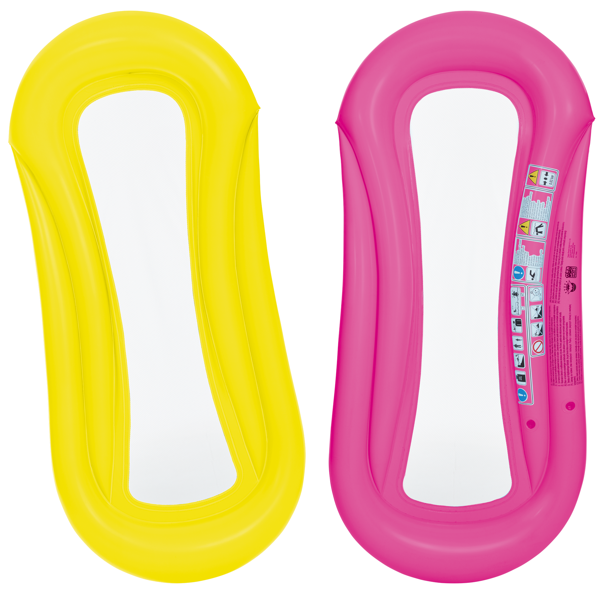 Wasser-Hängematte 67 x 14 x 152 cm 4 Farben sortiert