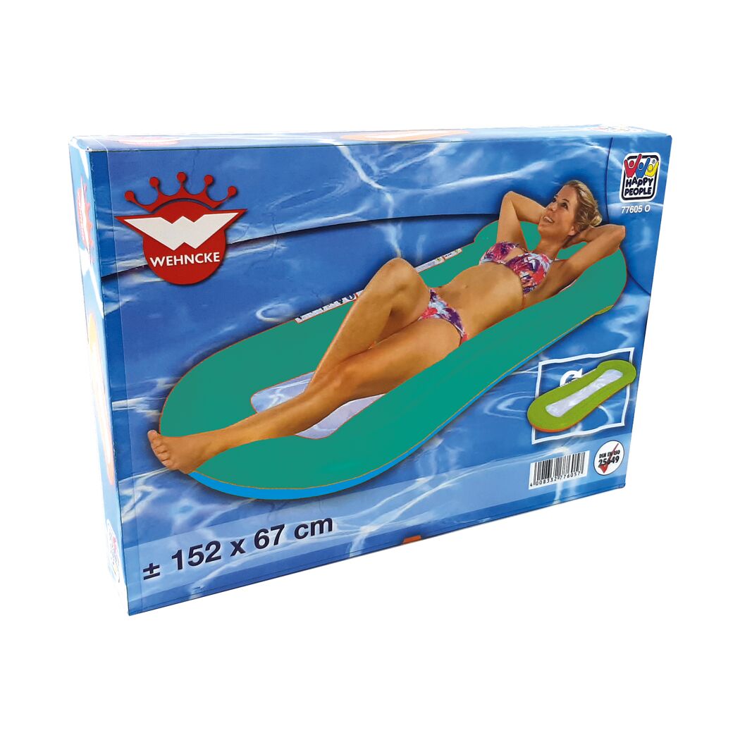 Wasser-Hängematte 67 x 14 x 152 cm 4 Farben sortiert
