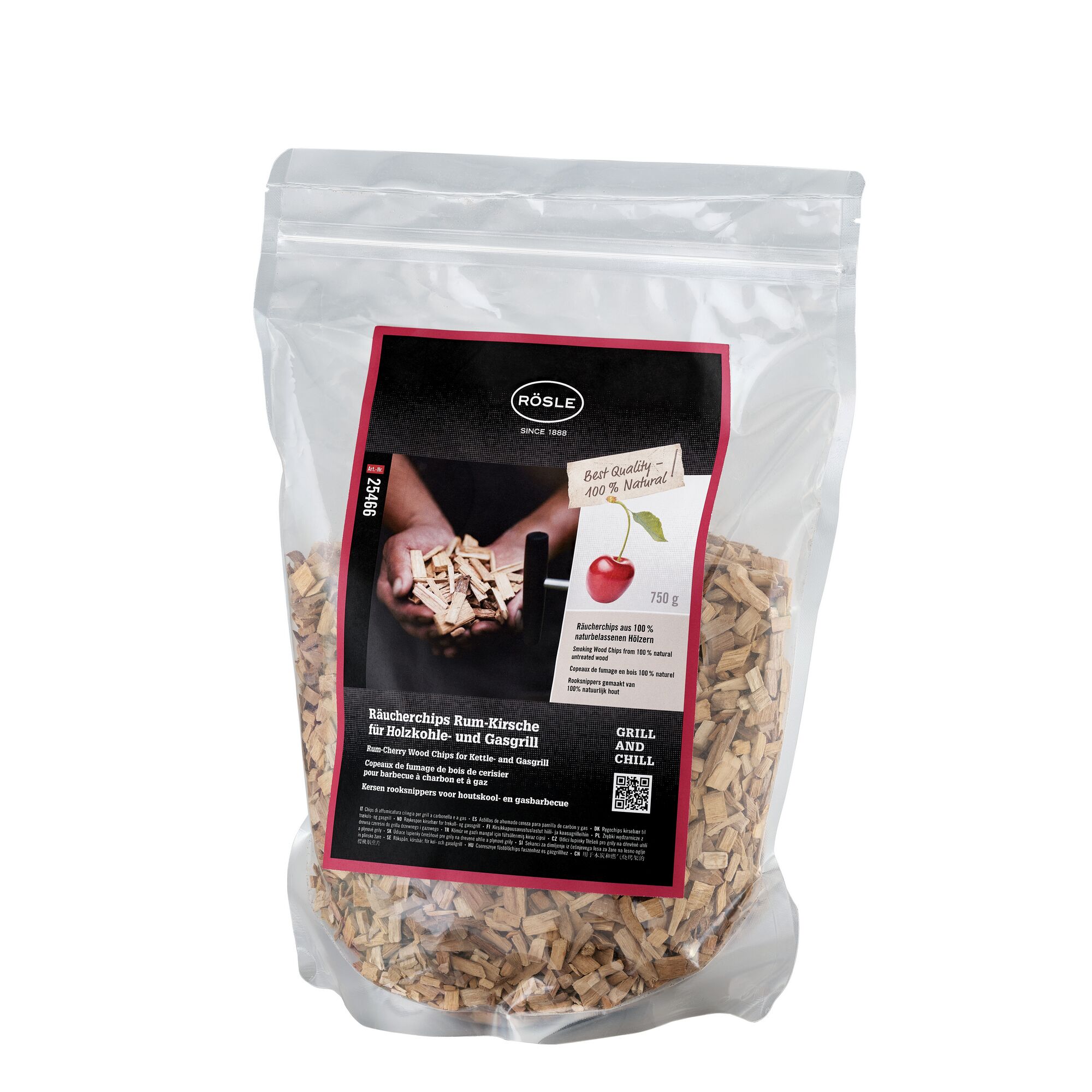 Räucherchips Rum-Kirsche 750g von Rösle