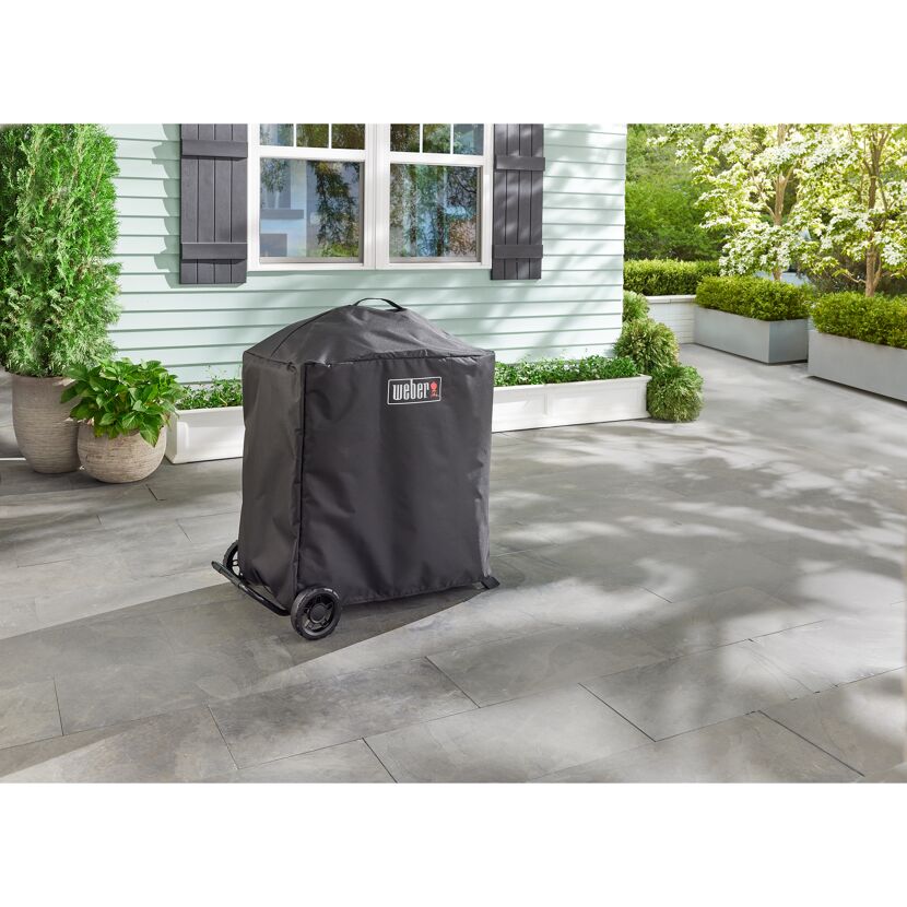 Abdeckung für Gasgrill 'Traveler Compact' schwarz 56 x 80 x 87 cm