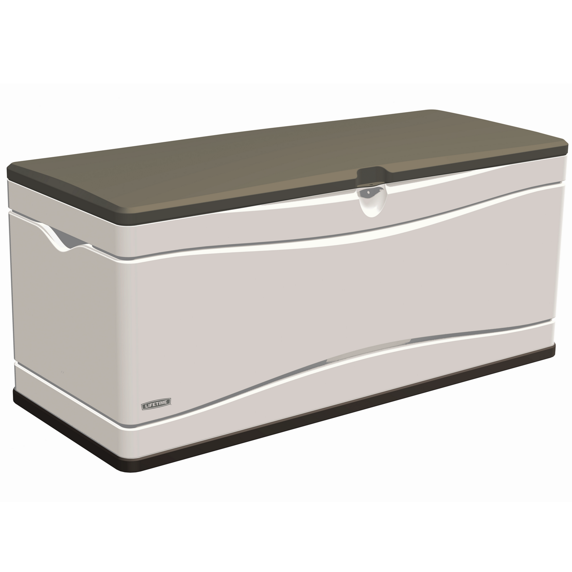 Kissenbox Polyethylen grau 152 x 67 x 61 cm