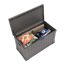 Kissenbox Hart-Polyethylen braun 128 x 67 x 64 cm