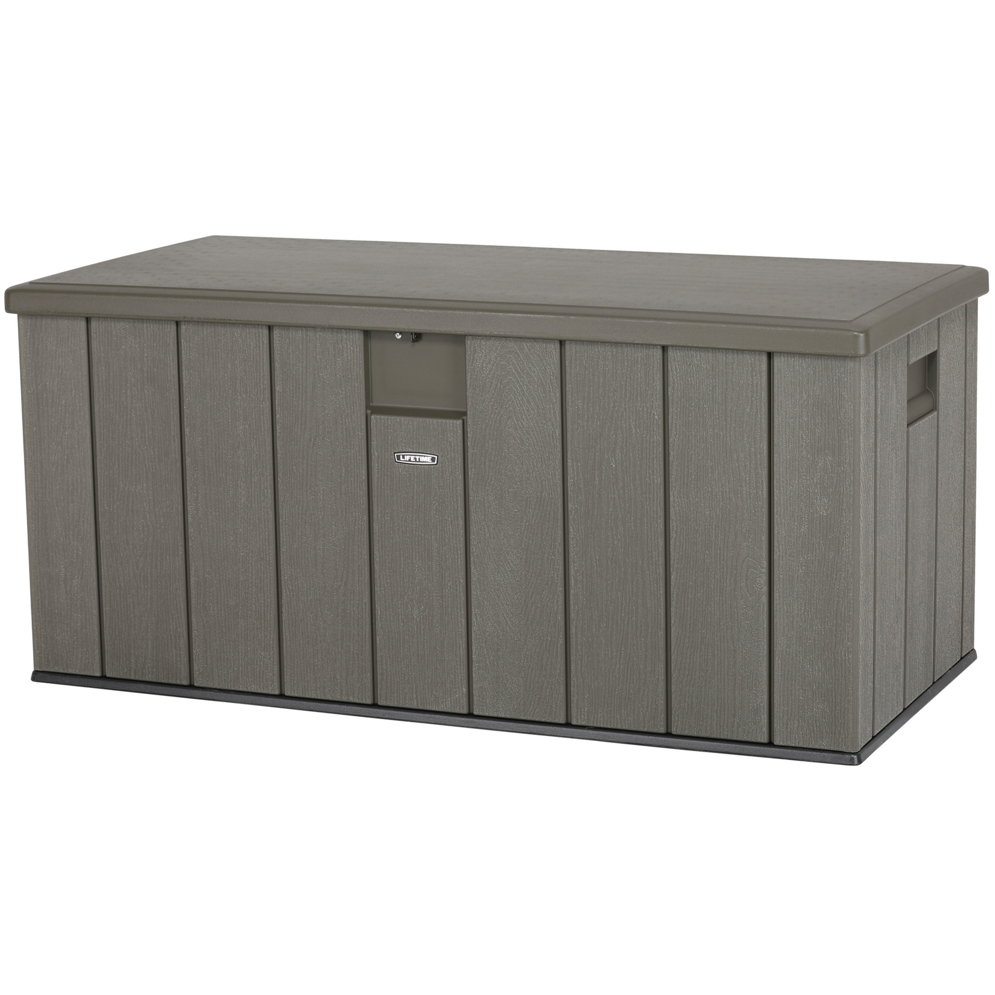Kissenbox Polyethylen dunkelgrau 151 x 69 x 72 cm