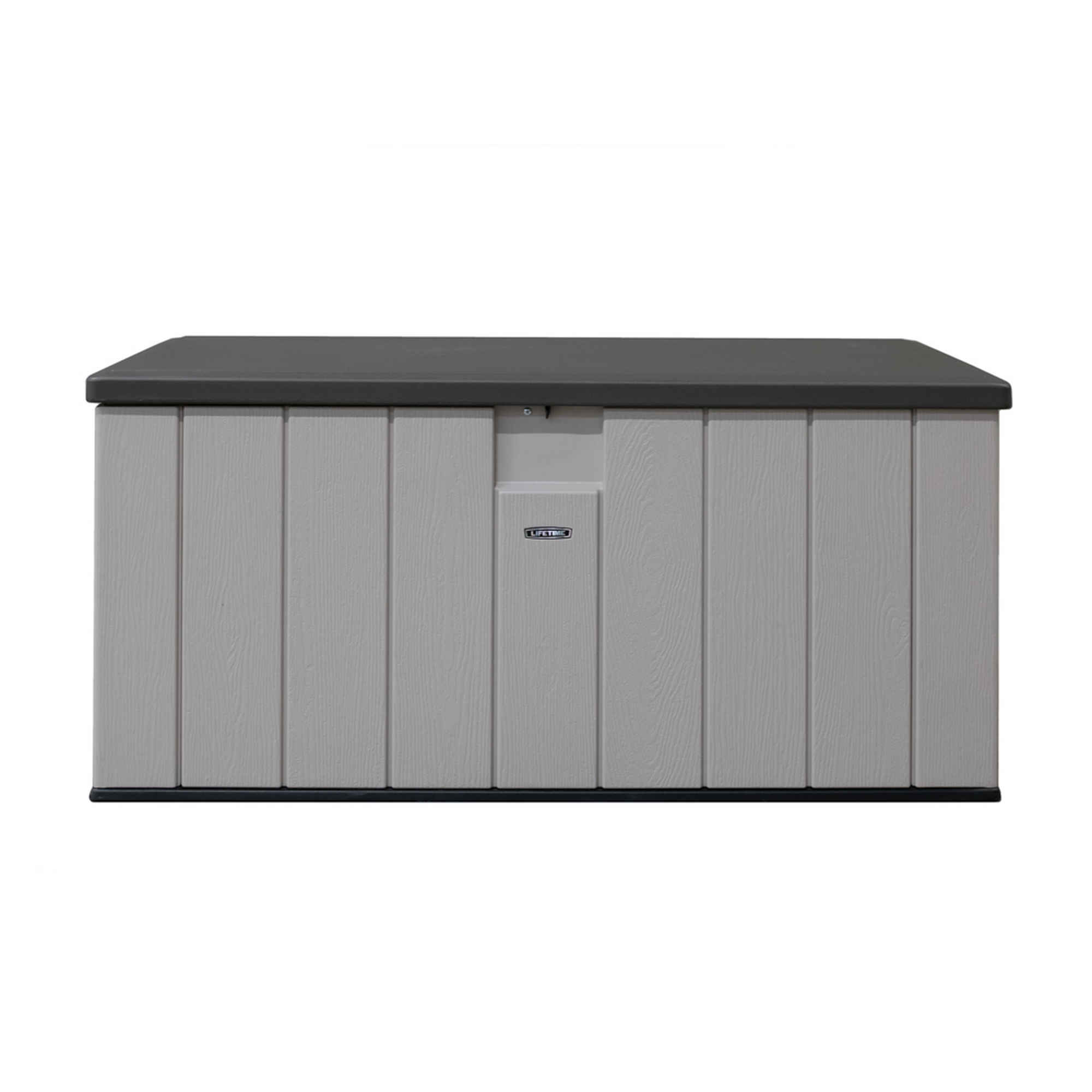 Kissenbox Polyethylen grau 151 x 70 x 72 cm