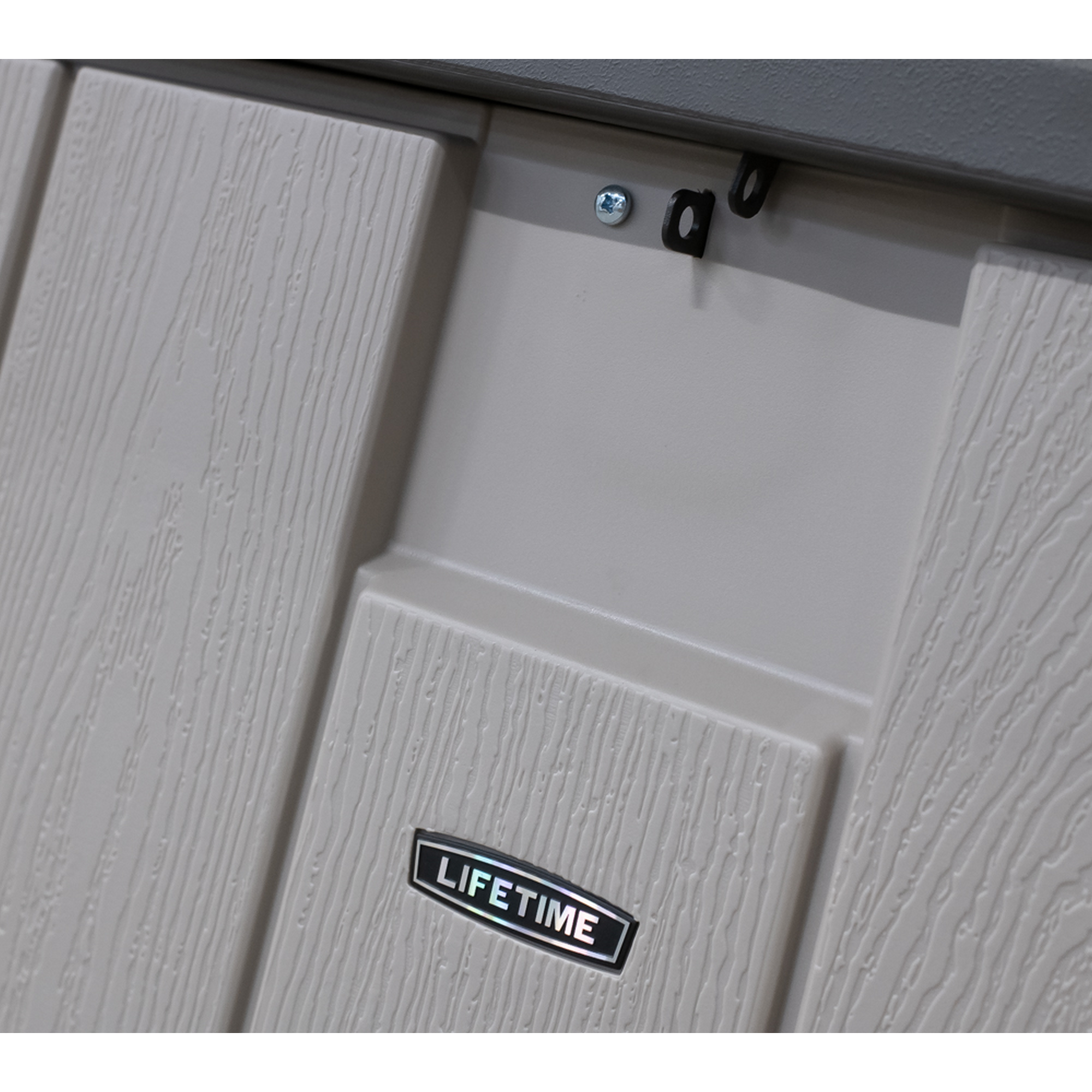 Kissenbox Polyethylen grau 151 x 70 x 72 cm