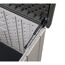Kissenbox Polyethylen grau 151 x 70 x 72 cm