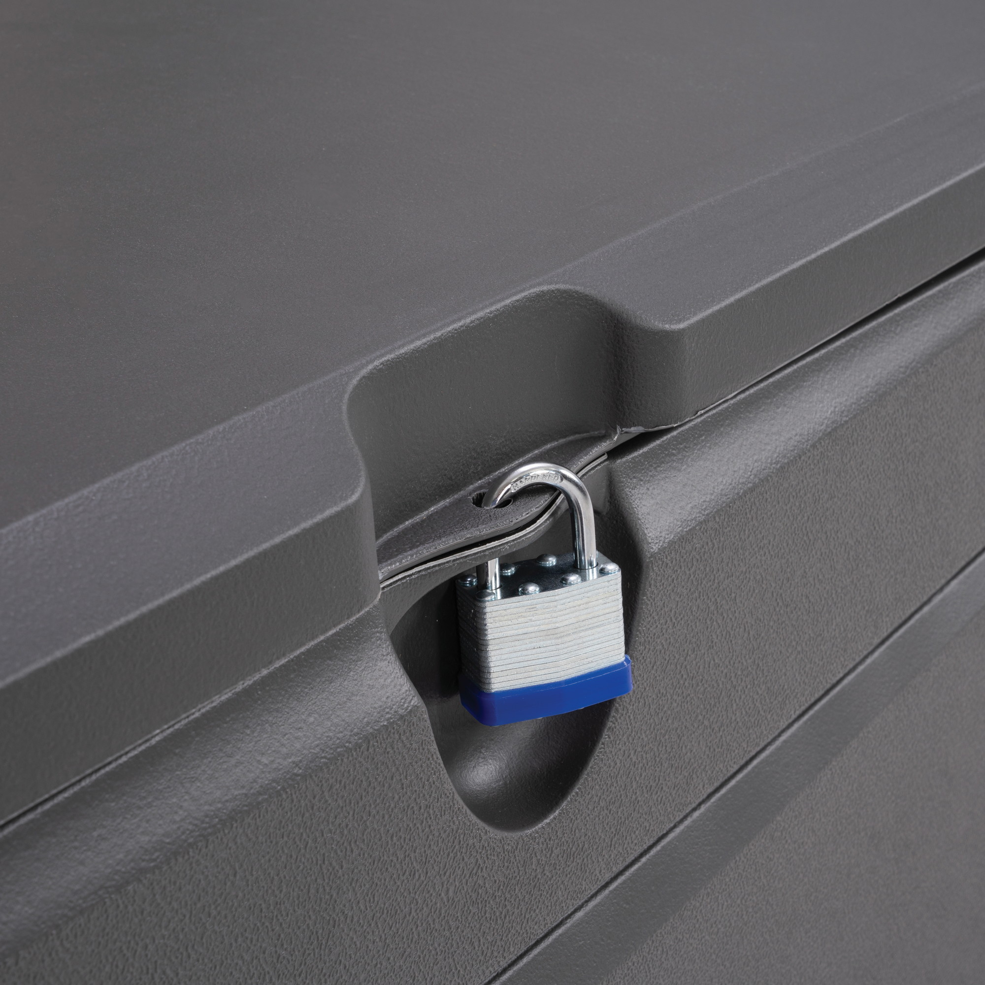 Kissenbox Polyethylen anthrazit 153 x 68 x 61 cm