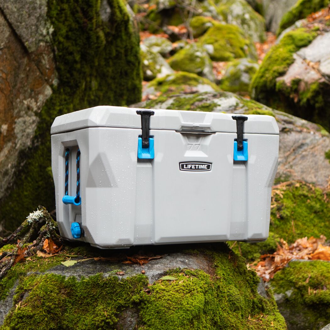 Kühlbox 'Premium' grau 73 Liter 47 x 76 x 47 cm