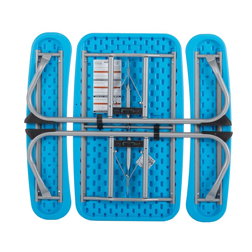 Picknickgarnitur für Kinder blau 83 x 90 x 53 cm