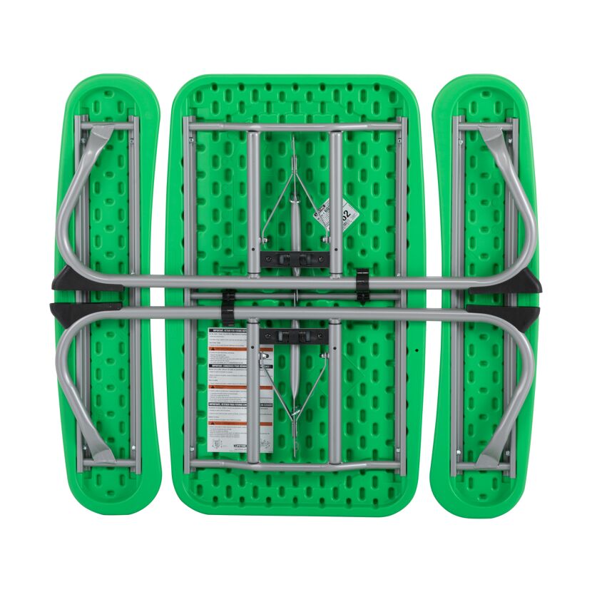 Picknickgarnitur für Kinder grün 83 x 90 x 54 cm