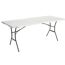 Campingtisch klappbar Stahl/Kunststoff 76 x 74 x 182 cm