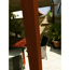 Pergola 'Florida 11 x 11' Aluminium cocoa braun mit Sonnensegel 350 x 350 x 235 cm