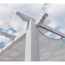 Pergola 'Florenz' weiß 350 x 505 x 236 cm