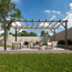 Pergola 'Florenz' dunkelbraun 350 x 505 x 236 cm