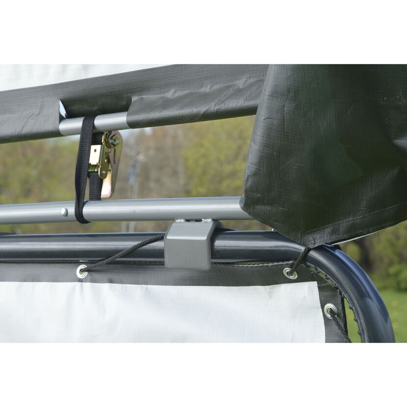Seitenverkleidung für Weidezelt ohne Stahlgestell grün Polyethylen 370 x 150 cm