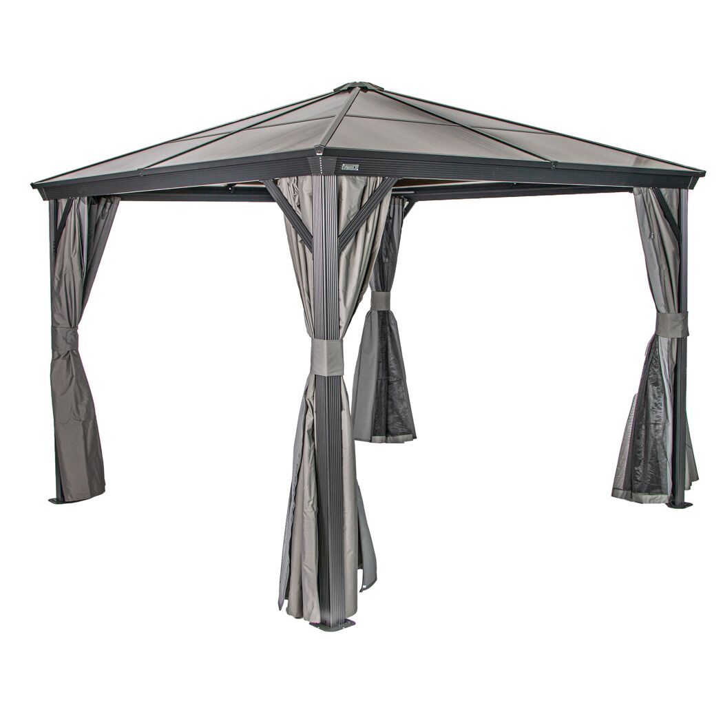 Pavillon 'Verona 10 x 10' anthrazit 298 x 298 x 261 cm