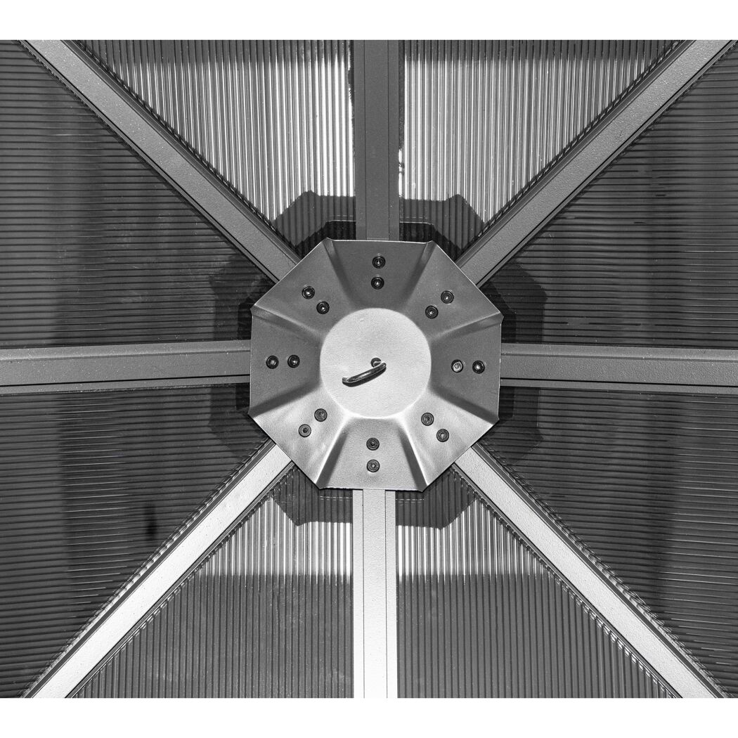 Pavillon 'Verona 10 x 10' anthrazit 298 x 298 x 261 cm