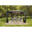 Pavillon 'Verona 10 x 14' anthrazit 298 x 423 x 261 cm
