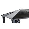 Pavillon 'Meridien 12 x 16' anthrazit 365 x 485 x 270 cm