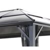 Pavillon 'Meridien 12 x 16' anthrazit 365 x 485 x 270 cm