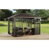 Pavillon 'Castel' bronze 298 x 362 x 283 cm