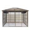 Pavillon 'Castel' bronze 298 x 362 x 283 cm