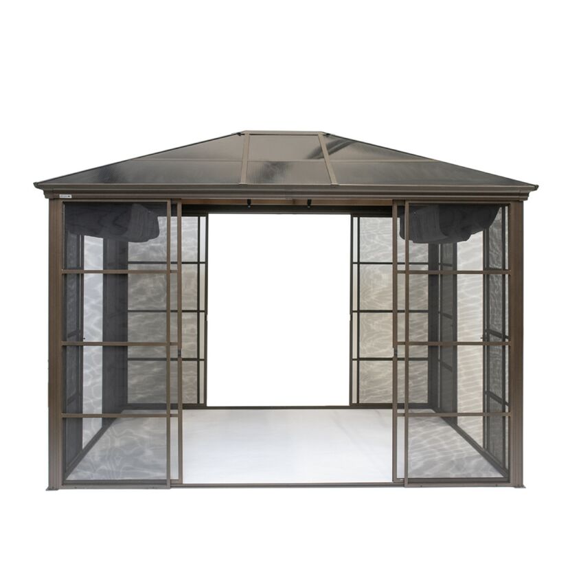 Pavillon 'Castel' bronze 298 x 362 x 283 cm