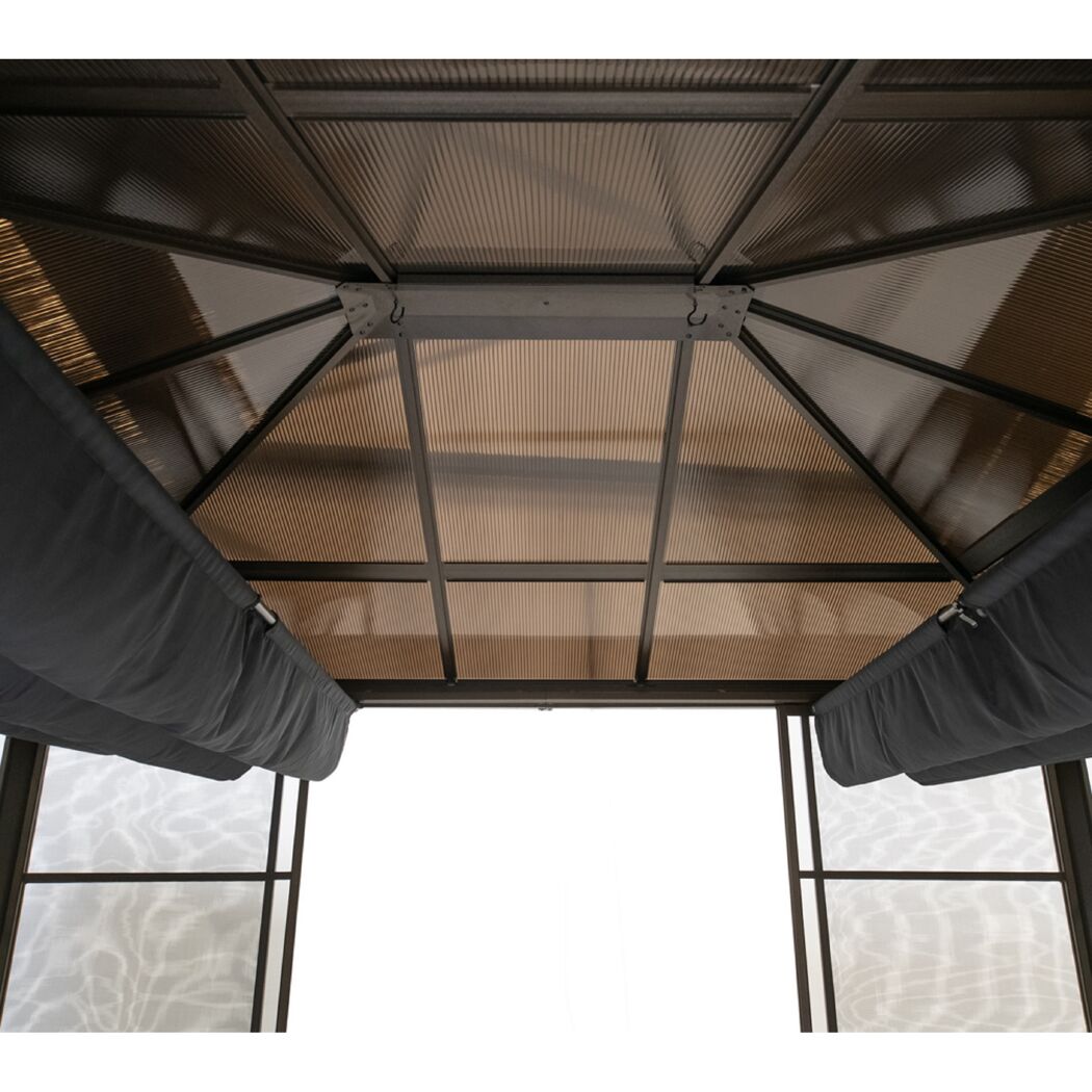 Pavillon 'Castel' bronze 298 x 362 x 283 cm