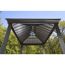 Grillpavillon 'Messina 68' anthrazit Aluminium 179 x 292 x 262 cm