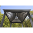 Grillpavillon 'Messina 68' anthrazit Aluminium 179 x 292 x 262 cm